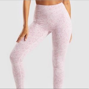 GYMSHARK flier texture leggings